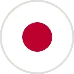 Un cercle rouge sur fond blanc entouré d'une bordure verte