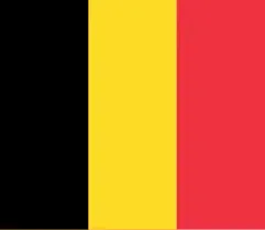 Drapeau composé de trois bandes verticales de couleurs noire, jaune et rouge